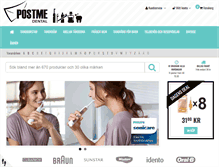 Tablet Screenshot of postmedental.se